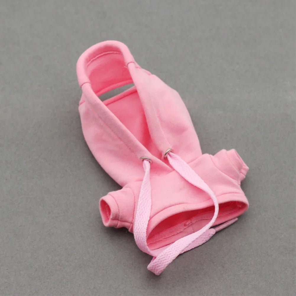 Sporty Hooded Ensemble - for Labubu Accessories for 15/17cm Dolls with Moisture-Wicking Fabric