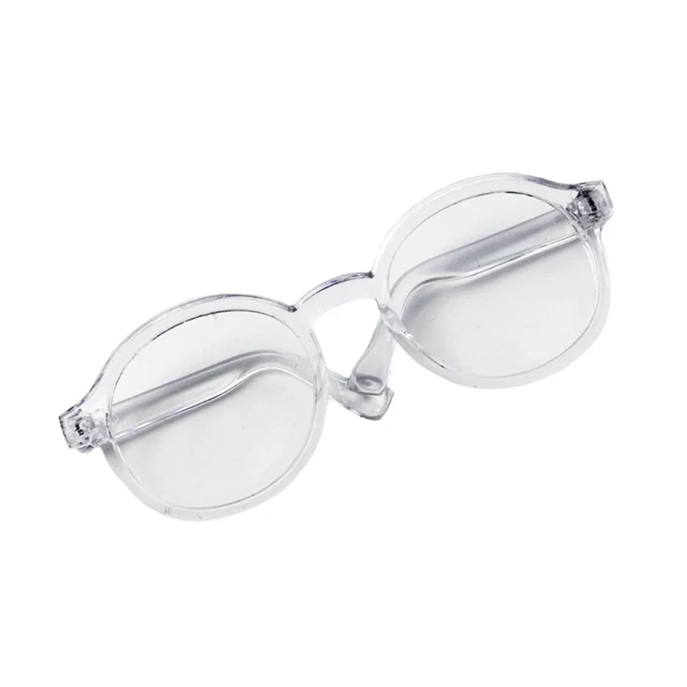 Mini Cute Plastic Glasses Plush Clothes Crossbody Bag for 17cm Labubu and Dolls Accessories Toy Birthday Gifts