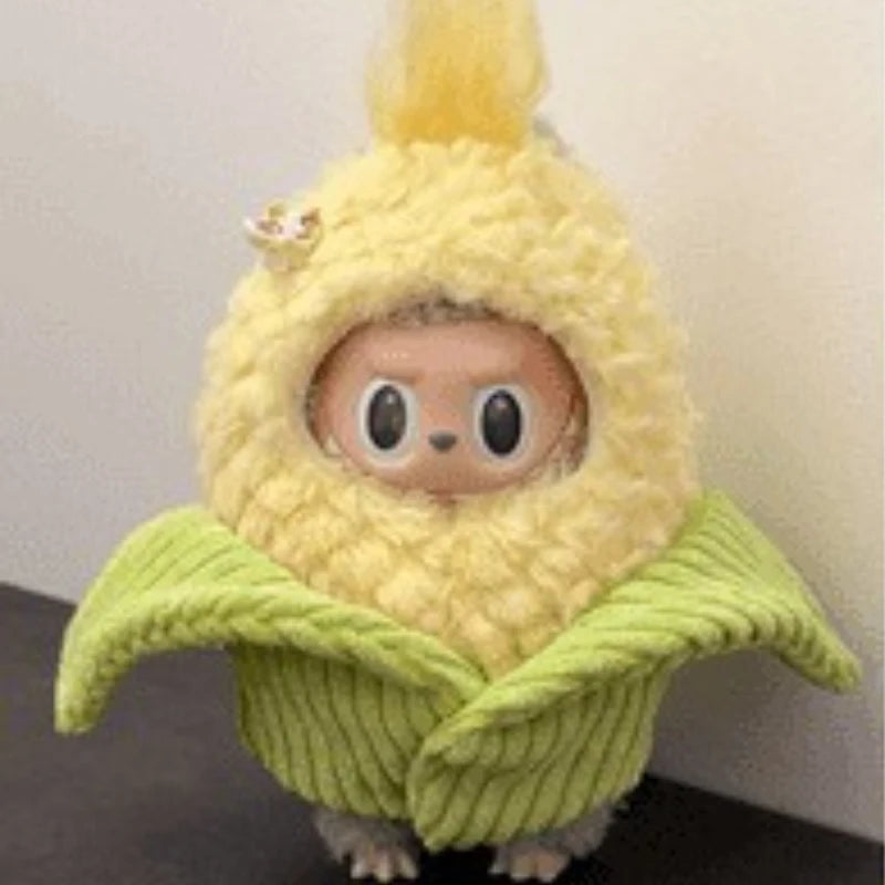 For Labubu V1 V2 V3 Generation Mermaid Rice Ball Clothes for Labubu V3 V2 V1 Doll Clothes Outfit Accessories