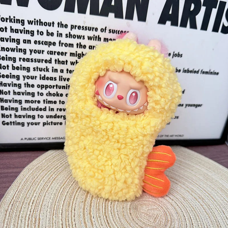 For Labubu V1 V2 V3 Generation Mermaid Rice Ball Clothes for Labubu V3 V2 V1 Doll Clothes Outfit Accessories