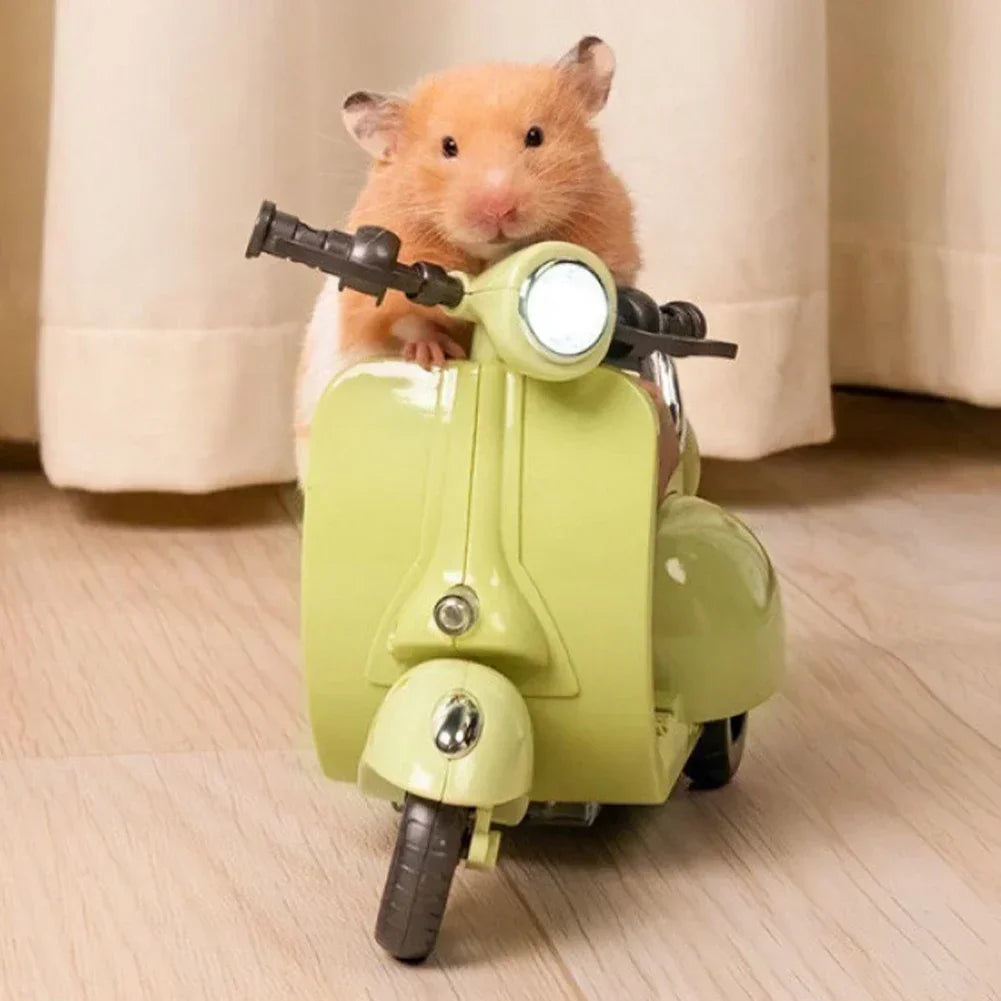 Mini Electric Bike Doll Motorcycle Rotatable Children's Toy For Labubu Toy Motor Creative Doll Accessories