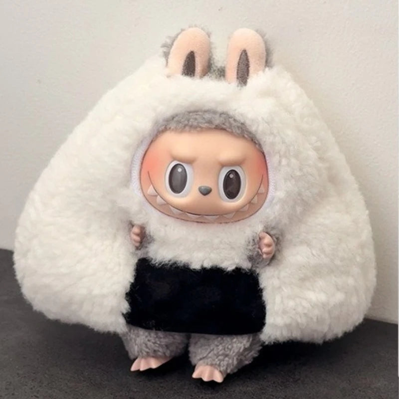 For Labubu V1 V2 V3 Generation Mermaid Rice Ball Clothes for Labubu V3 V2 V1 Doll Clothes Outfit Accessories