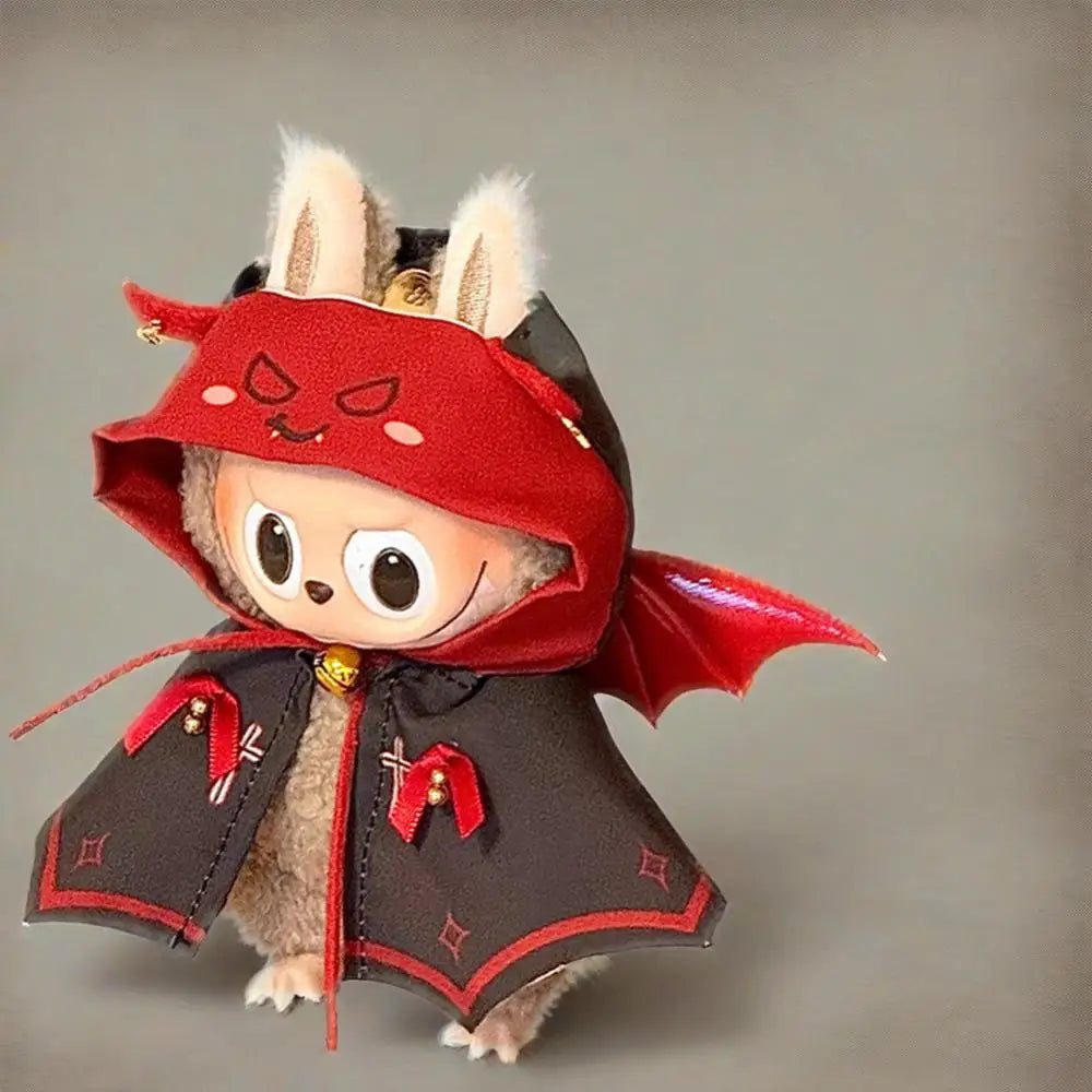 Lovely Jumpsuit Clothing Mini Plush Doll'S Clothes Outfit Accessories For 17cm Korea Kpop Exo Labubu Idol Dolls DIY Kids Gift
