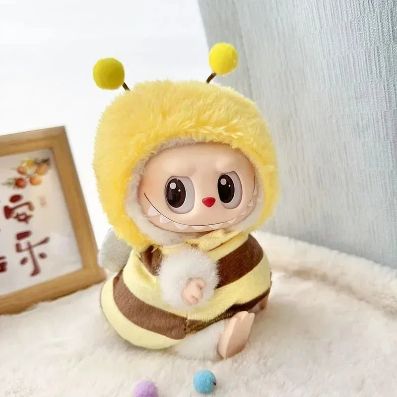 For Labubu V1 V2 V3 Generation Mermaid Rice Ball Clothes for Labubu V3 V2 V1 Doll Clothes Outfit Accessories