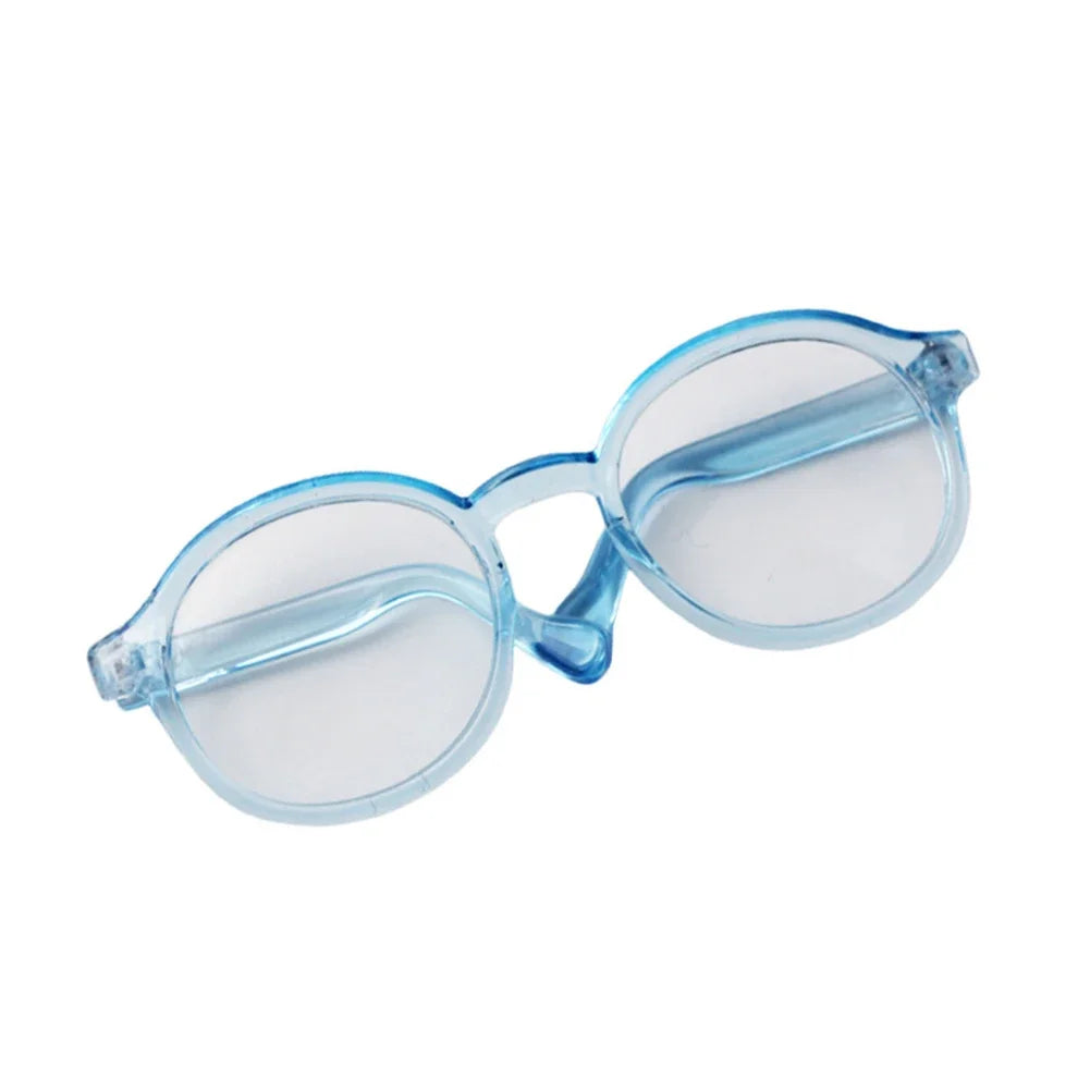 Mini Cute Plastic Glasses Plush Clothes Crossbody Bag for 17cm Labubu and Dolls Accessories Toy Birthday Gifts
