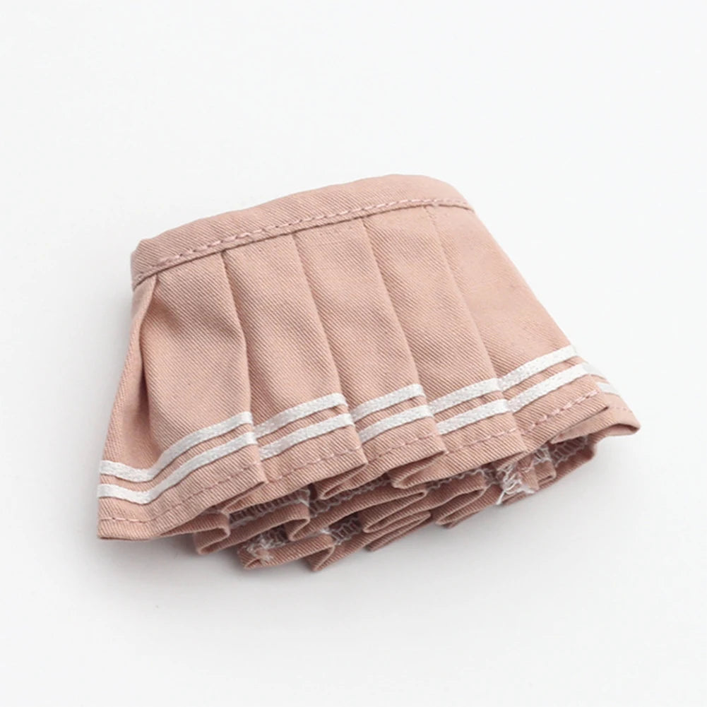 Sweater Set for 15/17cm Ropa Labubu Doll Clothes Match Knitted Hat T-shirt Dopamine Color Matching Fashion Design
