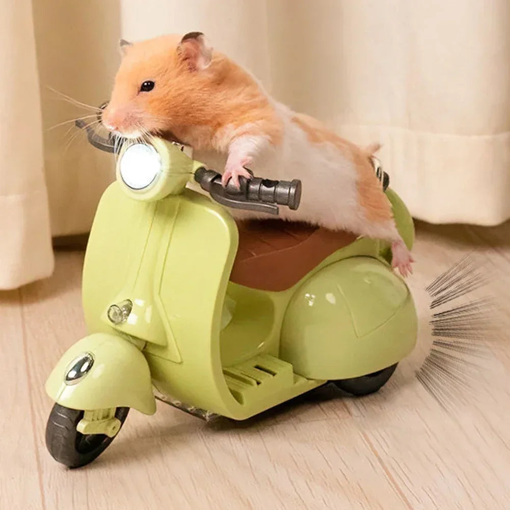 Mini Electric Bike Doll Motorcycle Rotatable Children's Toy For Labubu Toy Motor Creative Doll Accessories