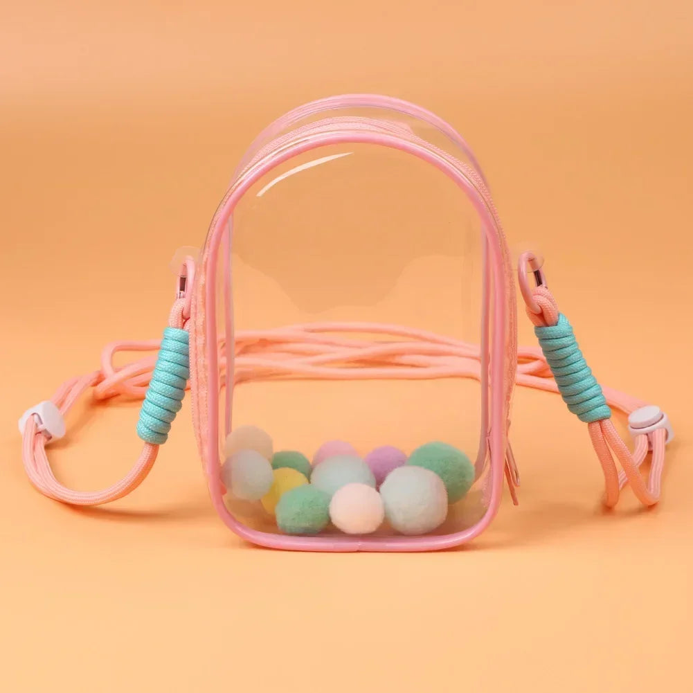 For Labubu Dolls Outfit Crossbody Pain Bag for 15cm Crybaby Cotton Doll Storage Bag Dolls Display Bag Dolls Accessories