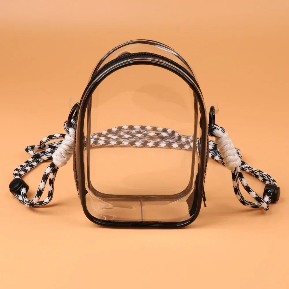 For Labubu Dolls Outfit Crossbody Pain Bag for 15cm Crybaby Cotton Doll Storage Bag Dolls Display Bag Dolls Accessories