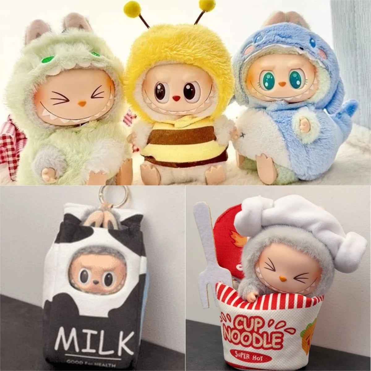 For Labubu V1 V2 V3 Generation Mermaid Rice Ball Clothes for Labubu V3 V2 V1 Doll Clothes Outfit Accessories