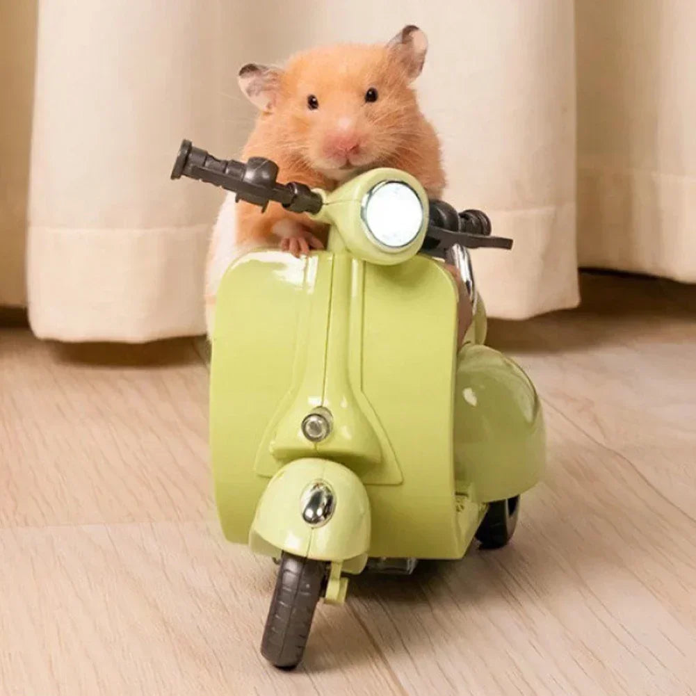 Mini Electric Bike Doll Motorcycle Rotatable Children's Toy For Labubu Toy Motor Creative Doll Accessories