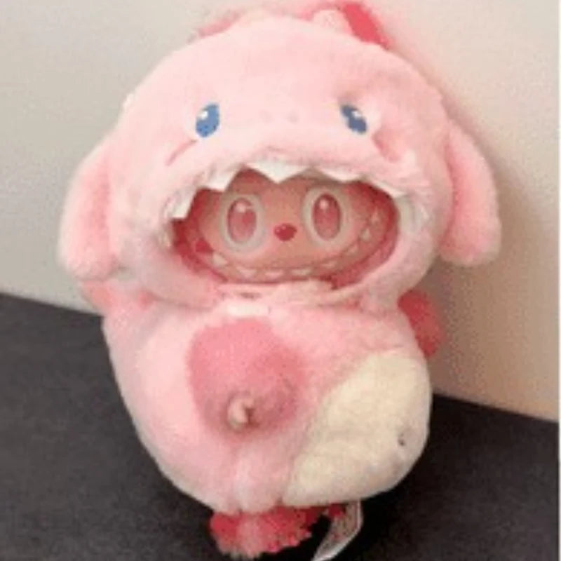 For Labubu V1 V2 V3 Generation Mermaid Rice Ball Clothes for Labubu V3 V2 V1 Doll Clothes Outfit Accessories