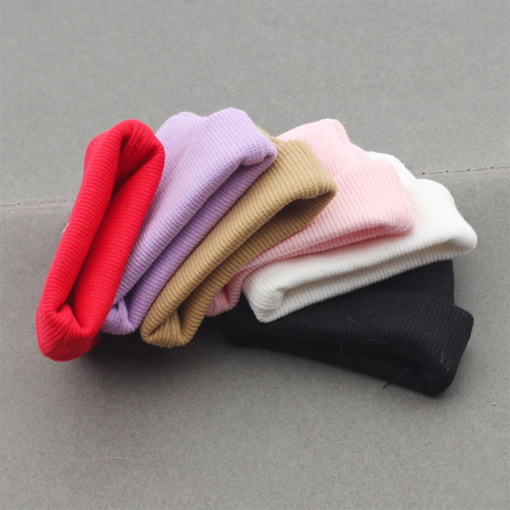 Sweater Set for 15/17cm Ropa Labubu Doll Clothes Match Knitted Hat T-shirt Dopamine Color Matching Fashion Design